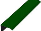 Торцевая планка 100*90*2000 (зеленая)